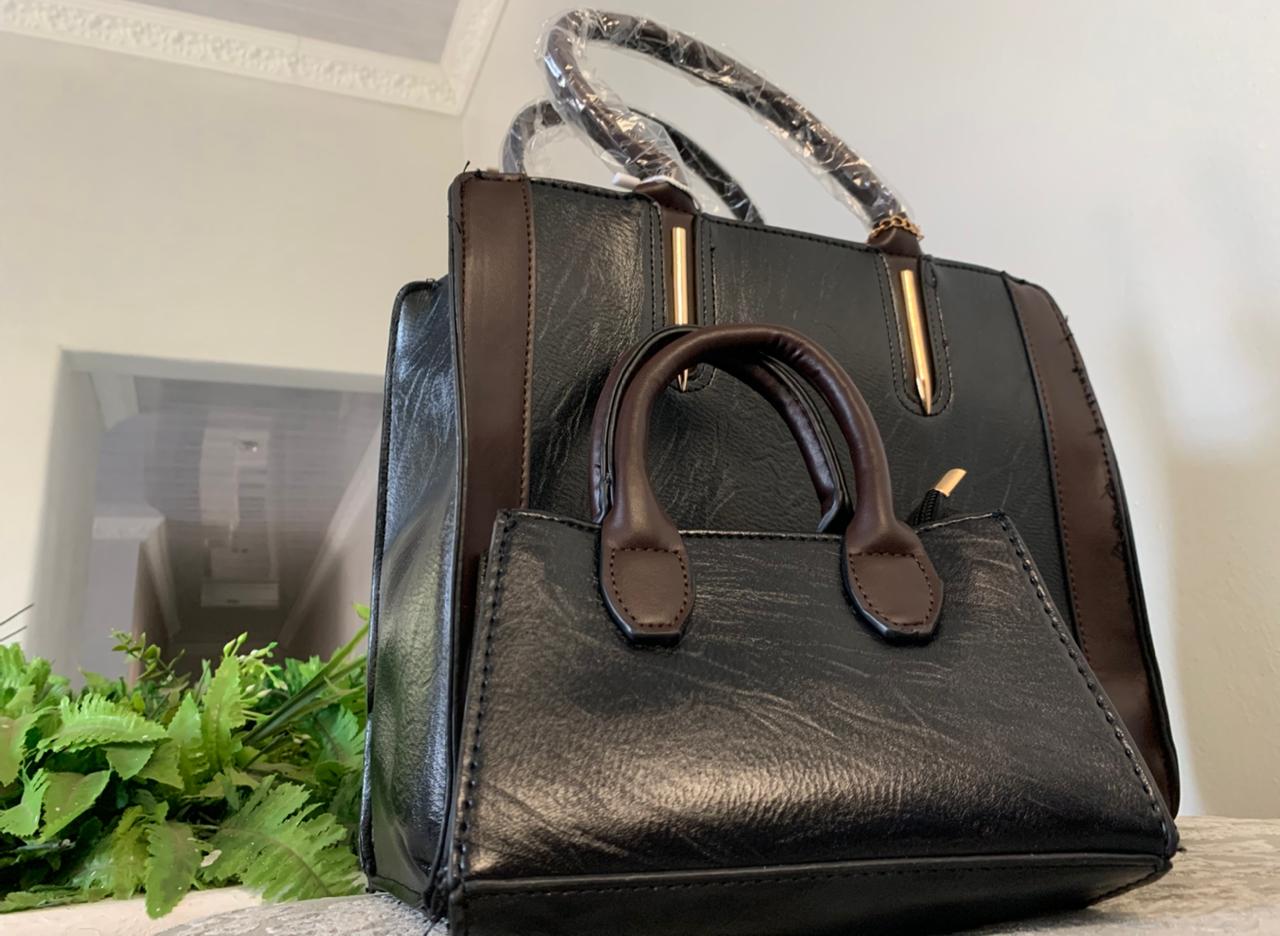 Elegant Handbag With Vintage Leather-Bundle Handbags Poshy's closet