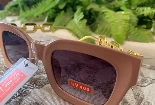 Women's Sunglasses-Chain Linked With Tinted Lenses Sunglasses Poshy's closet